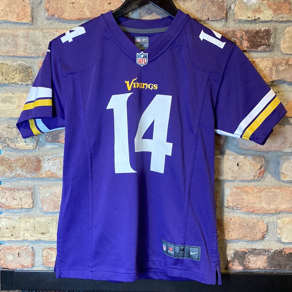 Size youth medium NFL Vikings jersey number 14/Diggs